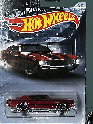 Hot Wheels '70 Buick GSX American Steel Muscle Series Red • $6.90