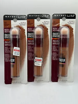 NEW (3-PK) Maybelline Instant Age Rewind Eraser 147 Mahogany Med/Full Concealer! • $9.87