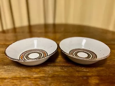 2 Stonehenge Midwinter EARTH Cereal Soup Bowls • $29.90