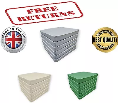 Waterproof Chair Pads Outdoor Chair Cushions Garden Patio Removable • £49.45