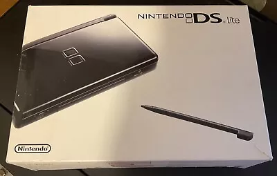 Nintendo DS Lite Black Complete In Box In Excellent Condition • $179