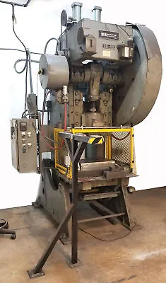 South Bend Johnson 80FW-AC OBI 80-Ton Press 4 -Stroke Shut-Ht:15.5 Adj:3.5 VIDEO • $14999.97