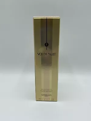 VOL DE NUIT  Guerlain 93 Ml/3.1 Oz Eau De Toilette Natural Spray Refill NIB /ro • $225