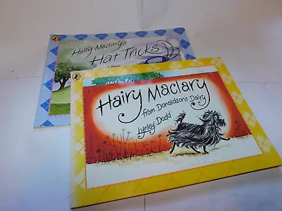 2 X Hairy Maclary Books By Lynley Dodd PB From Donaldson's Dairy & Hat Tricks • £3.95