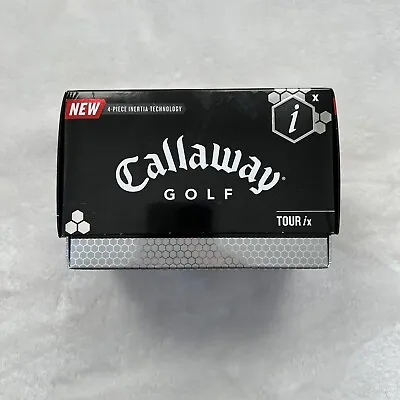 Callaway Tour Ix Golf Balls New 1 Dozen (4 Three Ball Sleeves) • $35