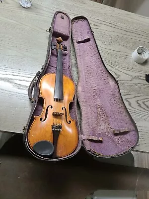Vintage Andreas Amati Fecit Cremonae Anno 16?? Violin (repaired 1999) No Bow • $499.99