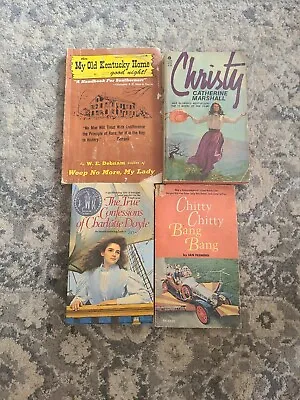 Vintage Book Lot Of 4: Christy Chitty Chitty Bang Bang My Old Kentucky Home • $5.20