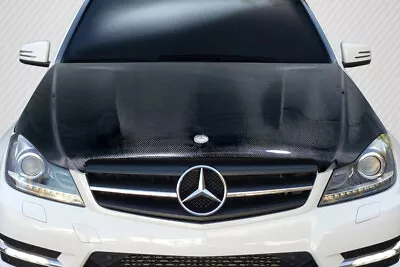 12-14 Mercedes C Class C63 Look DriTech Carbon Fiber Body Kit- Hood!!! 112987 • $952