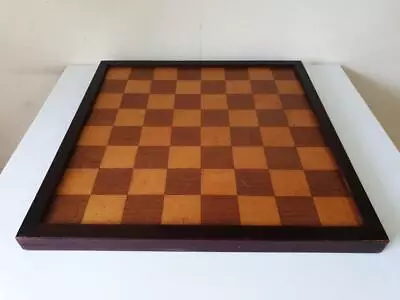 £864.99 • Buy ANTIQUE CHESS BOARD ENGLISH JAQUES STYLE CLUB SIZE 51.8cm With SQUARES OF 59mm