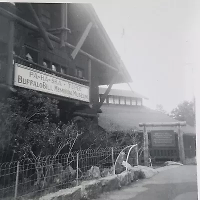 Vintage Black And White Photo Pa Ha Ska Tepee Hunting Lodge Hotel Yellowstone  • $6.69