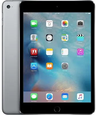 IPad Mini 4 - Wifi + Cellular - 128GB - Gray - Good • $112