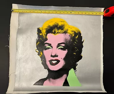 Signed Marilyn Monroe Painting On Canvas - Louis Waldon From Warhol Factory 1997 • $1500