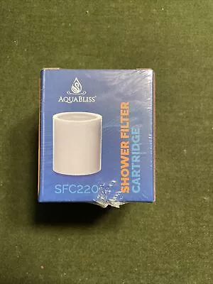 AquaBliss SFC220 Shower Filter Cartridge Unopened • $14.49