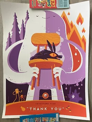 Mondo Adventure Time Poster Limited Edition Set Of 3 • $330