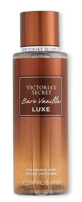 Victorias Secret Fragrance Body Mist Bare Vanilla Luxe Scent Perfume Limited • $39.95