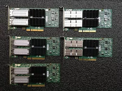 Lot Of 5 Mellanox CX354A Connect-3 QDR Infinband/ 10Gbe Low Profile 050-0050-02 • $60