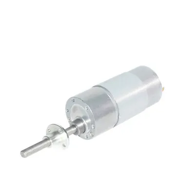 DC Geared Motor 12V 24V Threaded Shaft M6x50mm High Torque Reversible 12-960RPM • $16.49