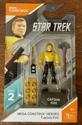 Star Trek Mega Construx Captain Kirk  • $15