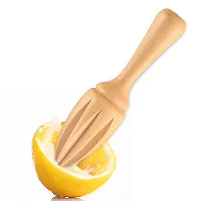 Lemon Squeezer Wooden Hand Juicer Kitchen Citrus Lime Orange Press Tool • $10.99