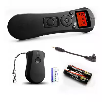 Wireless Shutter Timer Remote For Canon EOS 30D 20D 10D 7D 6D 5Ds 5D Mark III/II • £24.99