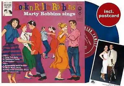 Marty Robbins: Rock'n Roll'n Robbins (LP 10inch Ltd.) BLUE WAX  BEAR FAMILY • $24.95