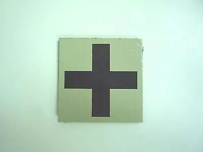 Medic Cross Patch Ir Mb+tan 2  X 2  Matt Reject#238  W/velcro® Brand Fastener • $3