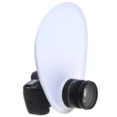 Photography Flash Lens Diffuser Reflector Flash Diffuser Softbox For DSLR Camera • $6.99