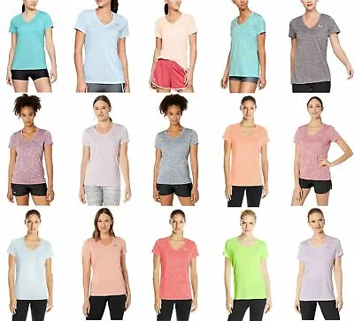 $17.05 • Buy New With Tags Womens Under Armour Twisted Tech V Neck Tee Shirt Top