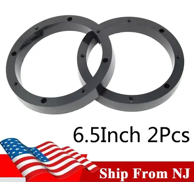 6.5 Inch Universal Car Audio Stereo Speaker Spacer Mounting Ring Adapter (2 Pcs) • $13.40