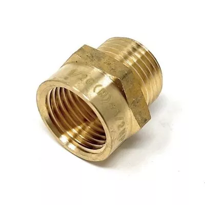 G Thread (Metric BSPP) Male To NPT Female Adapter - Lead Free (1/2  X 1/2 ) • $15.19