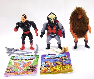 Original Masters Of The Universe Ninjor/buzz-saw Hordak/grizzlor/mattel 1985-87 • $56