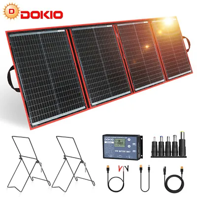 200W Portable Foldable Solar Panel For 12v Car Battery/RV/Solar Generator/Phone • $132.59