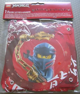 LEGO Ninjago Paper Letter Banner • $4.01