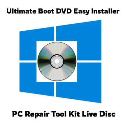 Ultimate Computer Repair Data Password Virus Recovery System Rescue DVD Live • $8.99