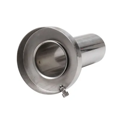 Insert Removable Silencer For 3.5  Tip Stainless Steel 304 Exhaust Muffler Round • $19.68