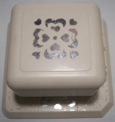 Martha Stewart Magnetic All Over The Page Craft Punch: HEART Pattern: EXC: NR • $3.19