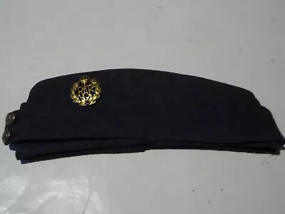 £110 • Buy WW2 RAF Enlisted Man's Sidecap With Badge Size 7 3/8 1943 Dated Airman 1418498