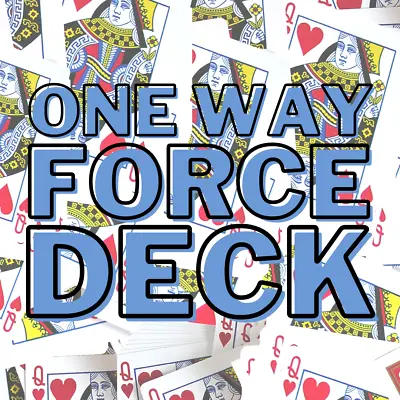 £5.50 • Buy Bicycle One Way Force Deck Playing Cards (BLUE) Forcing - Choose Suit & Value