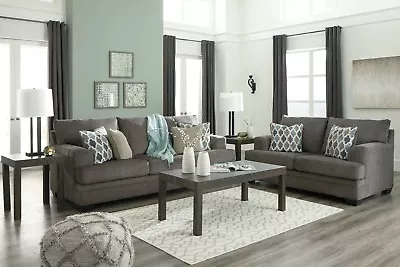 $995 • Buy Ashley Dorsten Slate Sofa And Loveseat Living Room Set