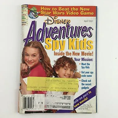 $11.66 • Buy Disney Adventures Magazine April 2001 Inside The New Movie Of Spy Kids