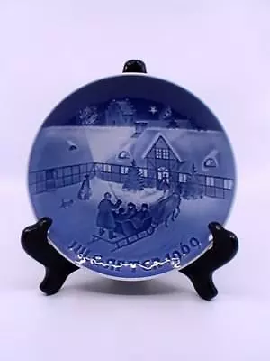 B&G Bing & Grondahl 1969 Arrival Of Christmas Guests Denmark BG9 • $8