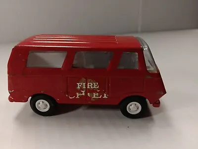 Vintage FIRE CHIEF TONKA TRUCK EMERGENCY Bus Van Metal Tonka Toy Rescue Vehicle • $13.97