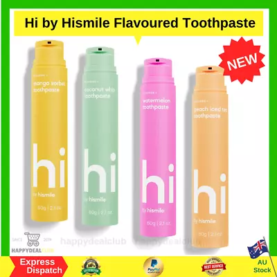 Hi By Hismile Flavoured Toothpaste | 4 Flavour To Choose | NEW AU • $14.85