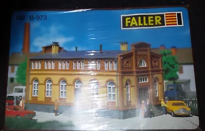   Faller  MPN  B-973  Railway  Administration   Building  Kit HO Scale 1 .87     • £50