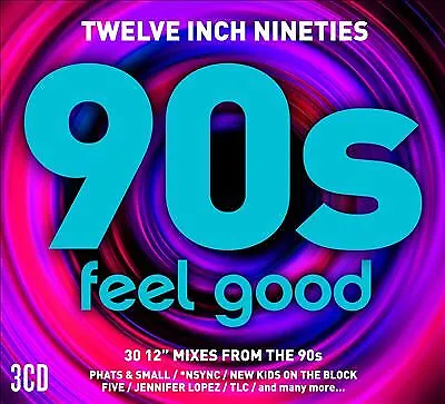 Various Artists : Twelve Inch Nineties: 90s Feel Good CD 3 Discs (2017) • £3.48