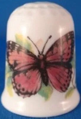 Vintage Coalport Thimbles- Butterflies  Painted Lady/White Lady  Boxed • £4.50