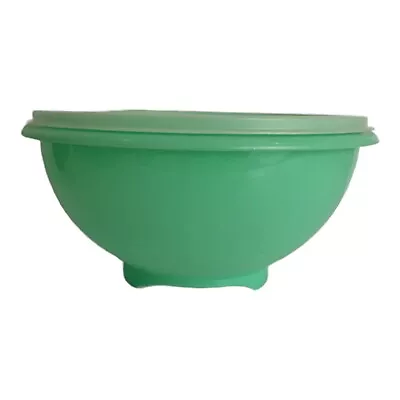 Vintage Tupperware Light Green Colander Strainer Bowl #339-3 With Lid • $9.99