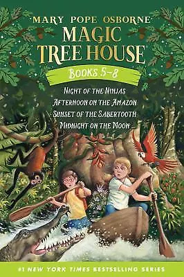 Magic Tree House Boxed Set Books 5-8: Night Of The Ninjas Afternoon On  - GOOD • $6.62