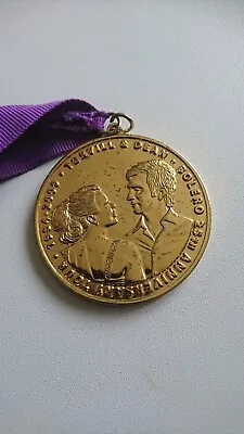 Torvill & Dean Dancing On Ice 25th Anniversary Bolero Medal.  Lot G44 • £3