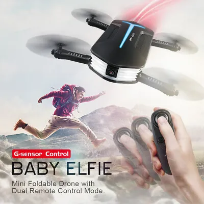 NEW JJRC H37 6-Axis ELFIE WIFI Quadcopter 03MP Camera Foldable RC Selfie Drone • $79.81